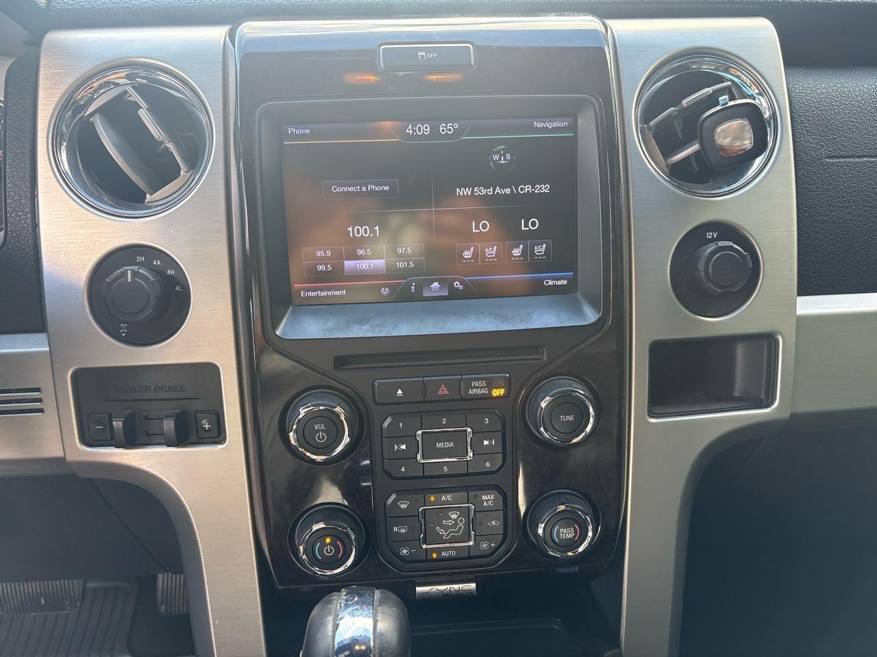 Ford F-150 Platinum SuperCrew 5.5-ft. Bed 4WD 2013