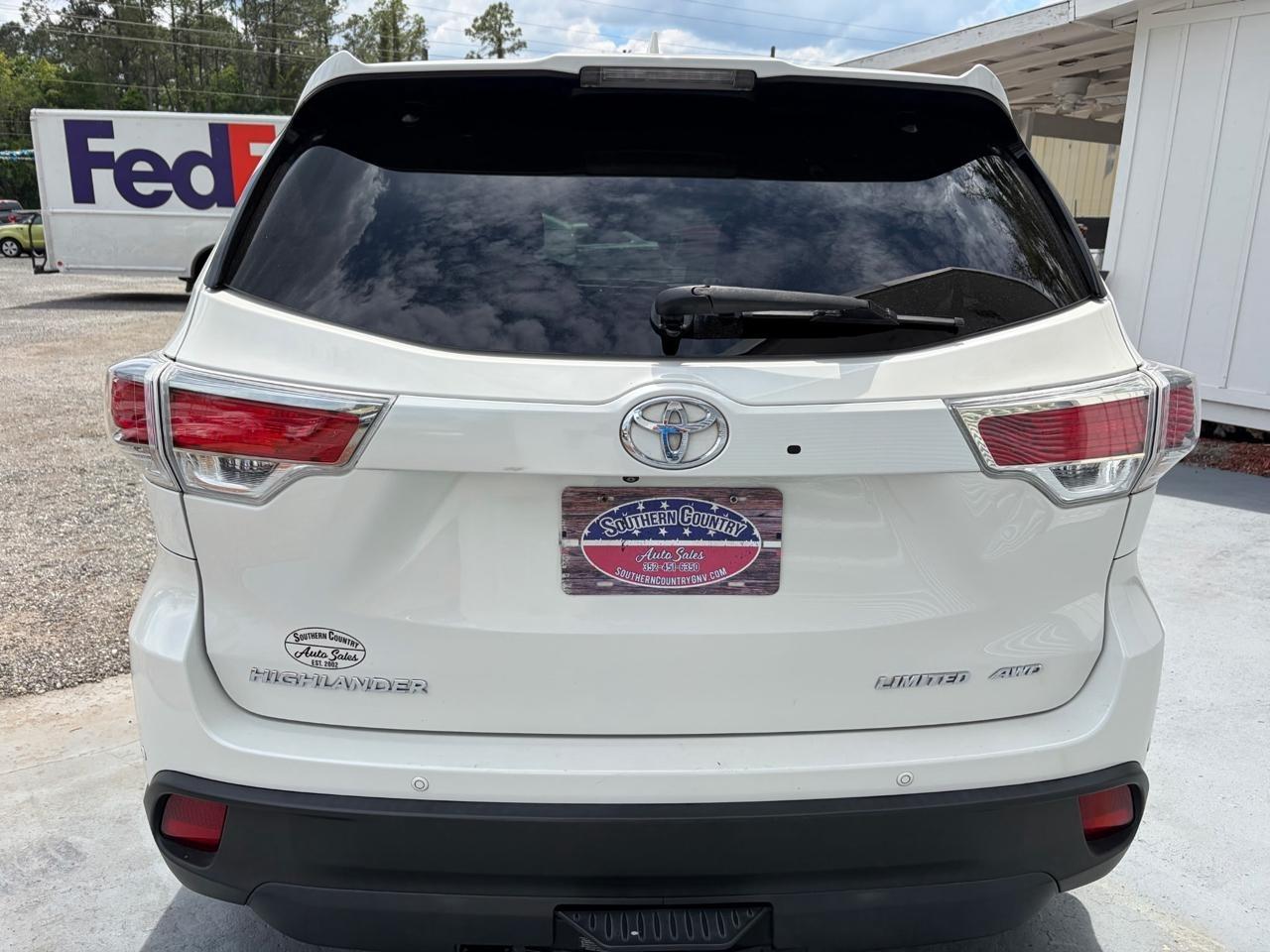 Toyota Highlander Limited AWD V6 2016