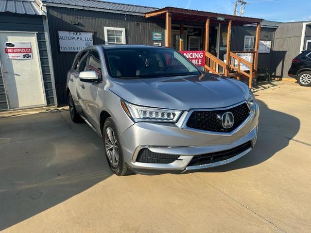 Silver 2017 Acura MDX SH-AWD SUV / Crossover All-Wheel Drive Automatic