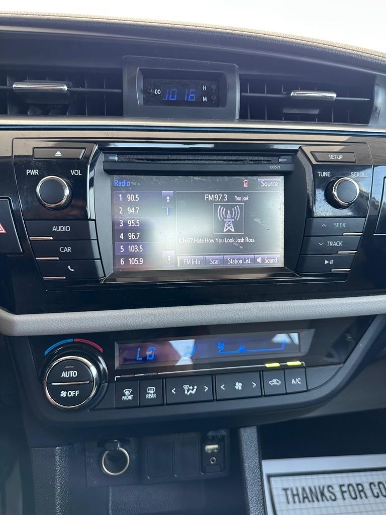 Toyota Corolla LE CVT 2016