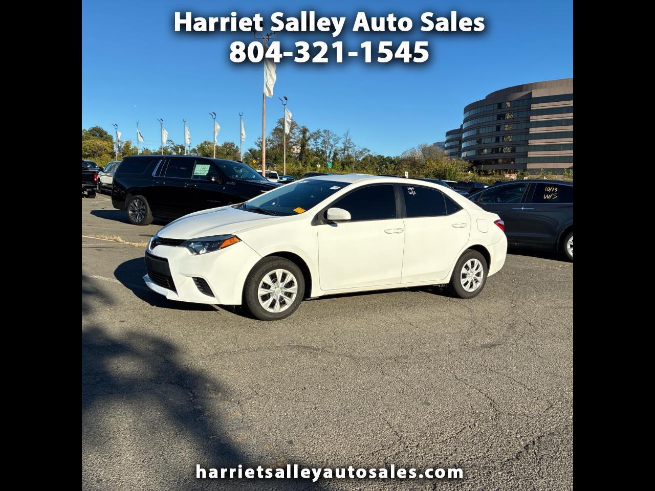 Toyota Corolla  2015