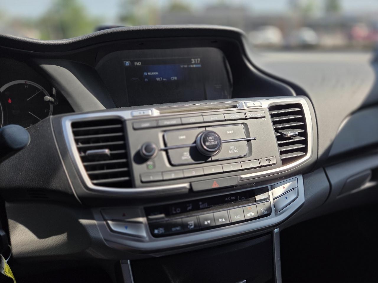 Honda Accord LX Sedan CVT 2015