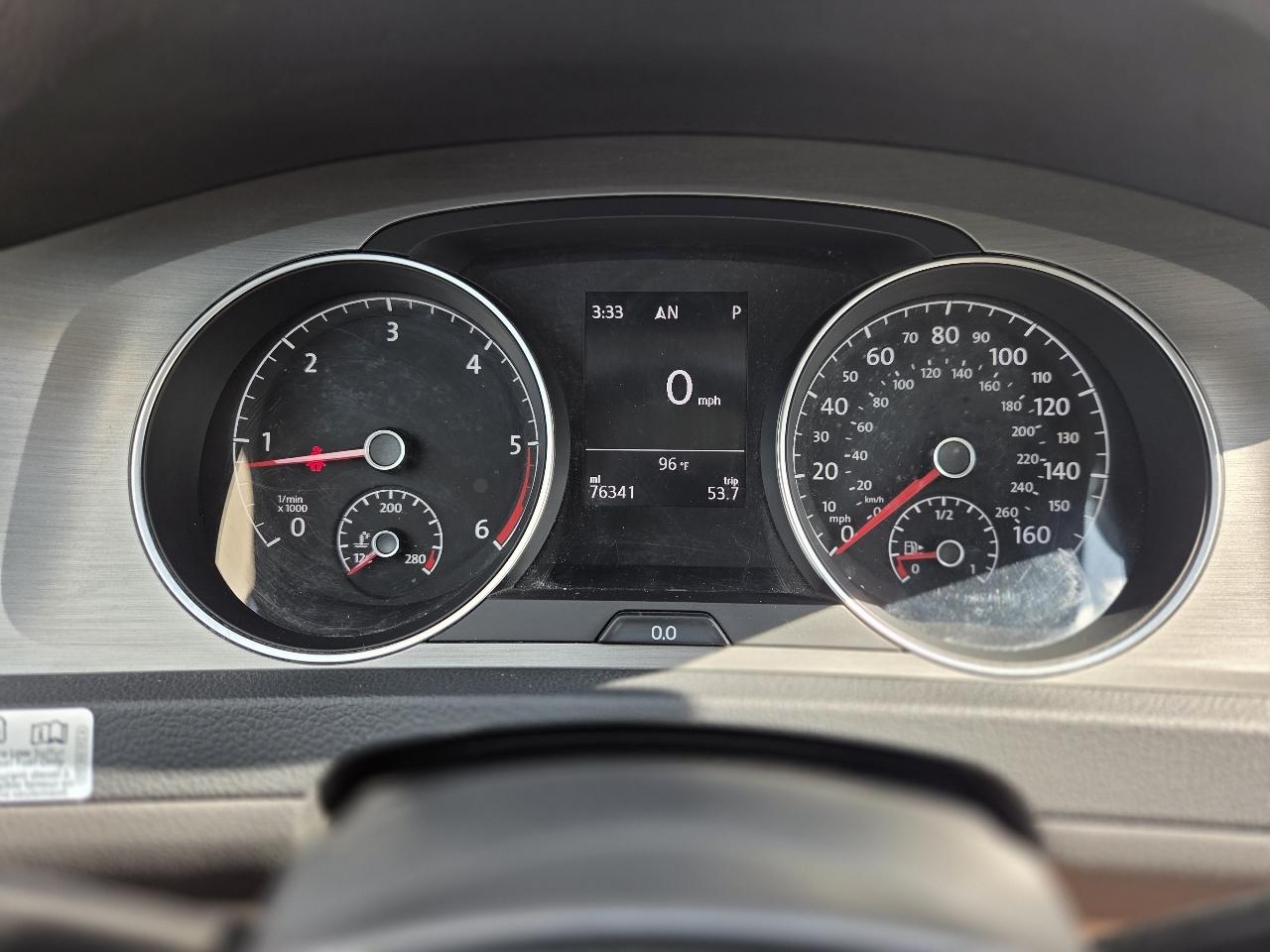 Volkswagen Golf SportWagen TDI S 6A 2015