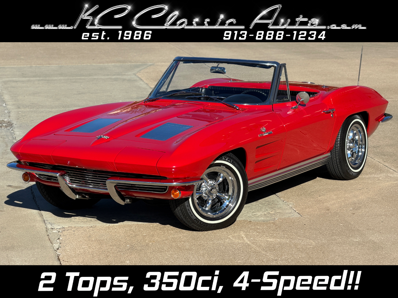 1963 Chevrolet Corvette 2dr Convertible
