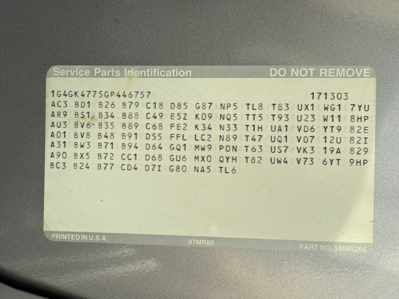 Buick Regal T-Type 1986