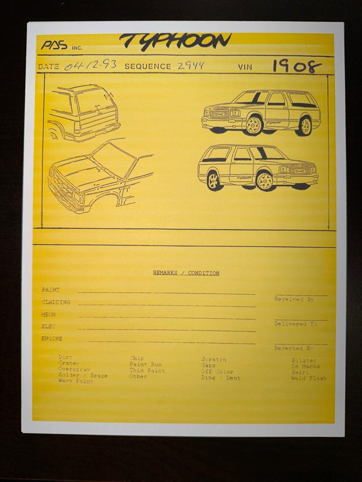 GMC Typhoon  1993