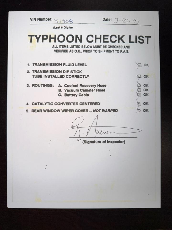 GMC Typhoon  1993