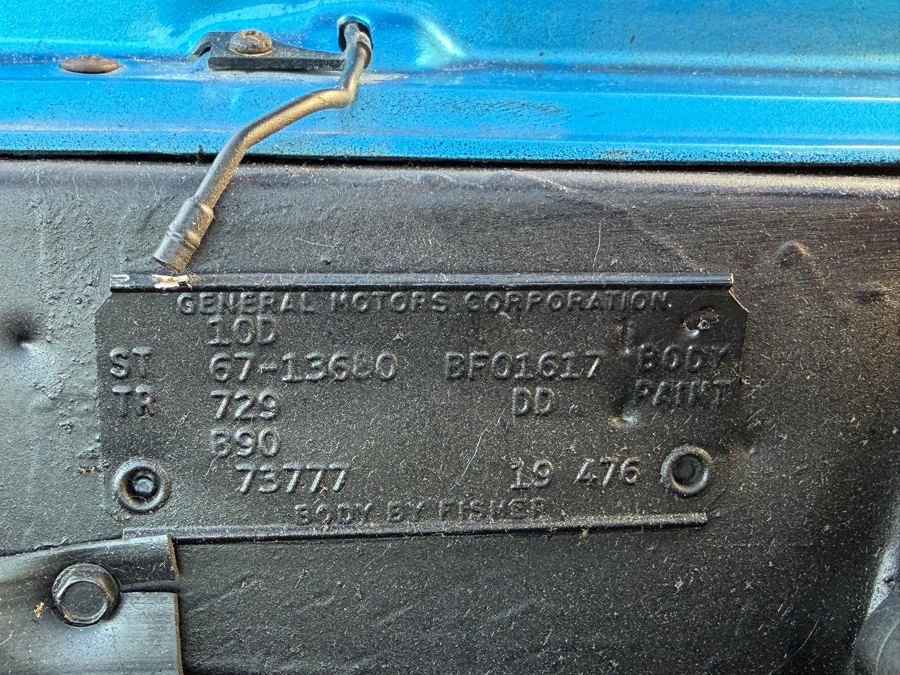 Chevrolet El Camino 2dr Pickup 1967