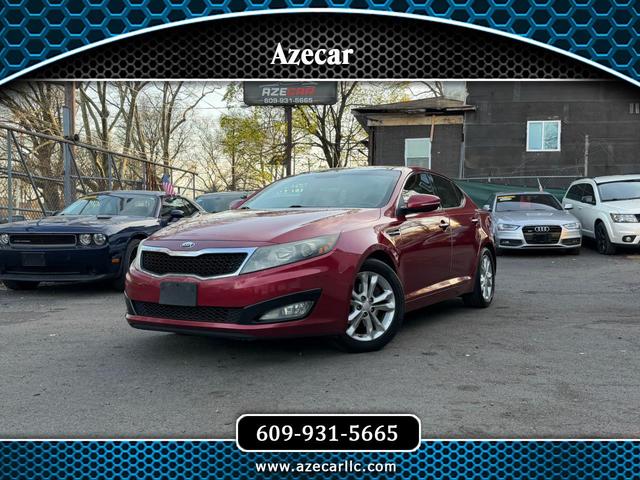 Red 2013 Kia Optima EX Sedan Front-Wheel Drive Automatic
