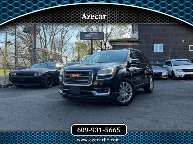 Black 2016 GMC Acadia SLT-1 AWD SUV / Crossover All-Wheel Drive