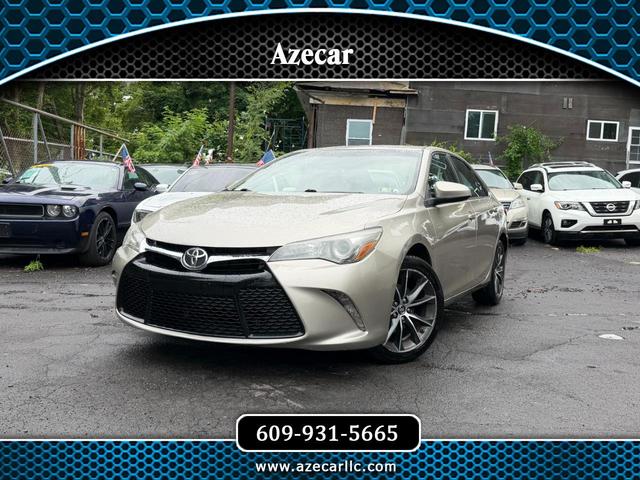 Gold 2015 Toyota Camry Sedan Front-Wheel Drive Automatic