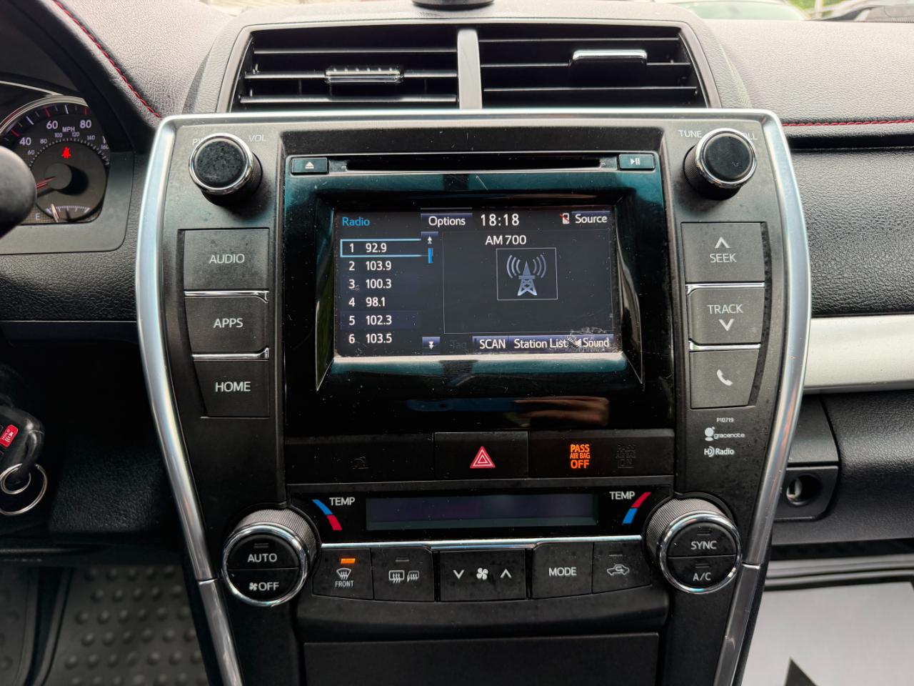 Toyota Camry XSE 2015