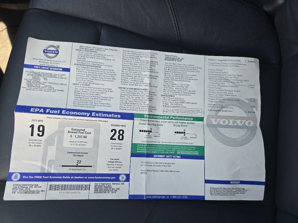 Volvo C70  2010