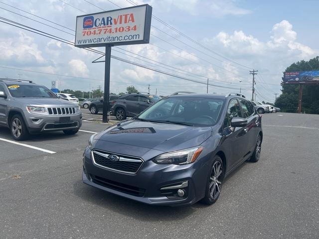 Gray 2017 Subaru Impreza Hatchback All-Wheel Drive Continuously Variable Transmission