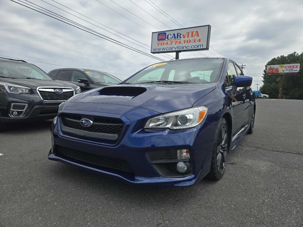 Blue 2015 Subaru WRX Sedan All-Wheel Drive Continuously Variable Transmission