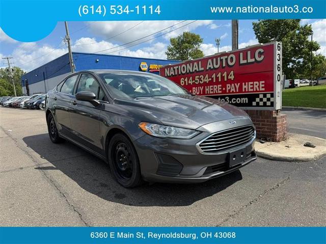 Gray 2019 Ford Fusion Sedan All-Wheel Drive 6-Speed Automatic