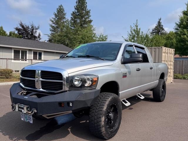 Silver 2009 Dodge RAM 2500 Pickup Truck Four-Wheel Drive Automatic
