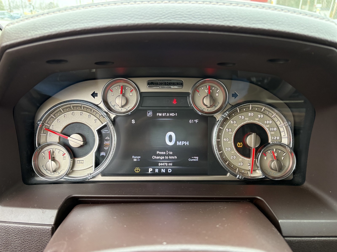 RAM 1500 Laramie Longhorn Edition Crew Cab SWB 2WD 2013