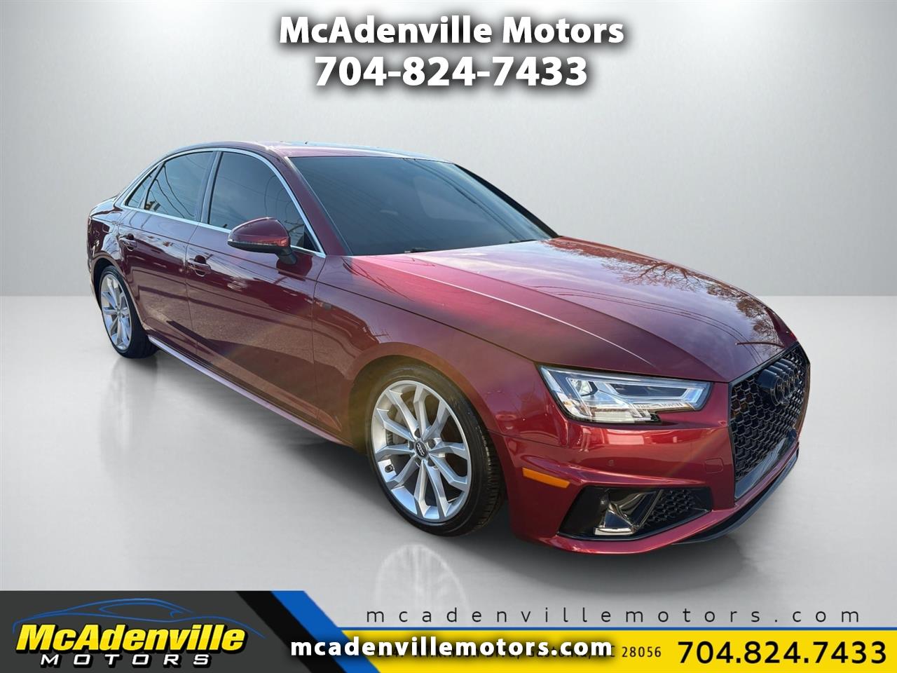 2019 Audi A4 2.0 TFSI Premium Plus quattro 7A