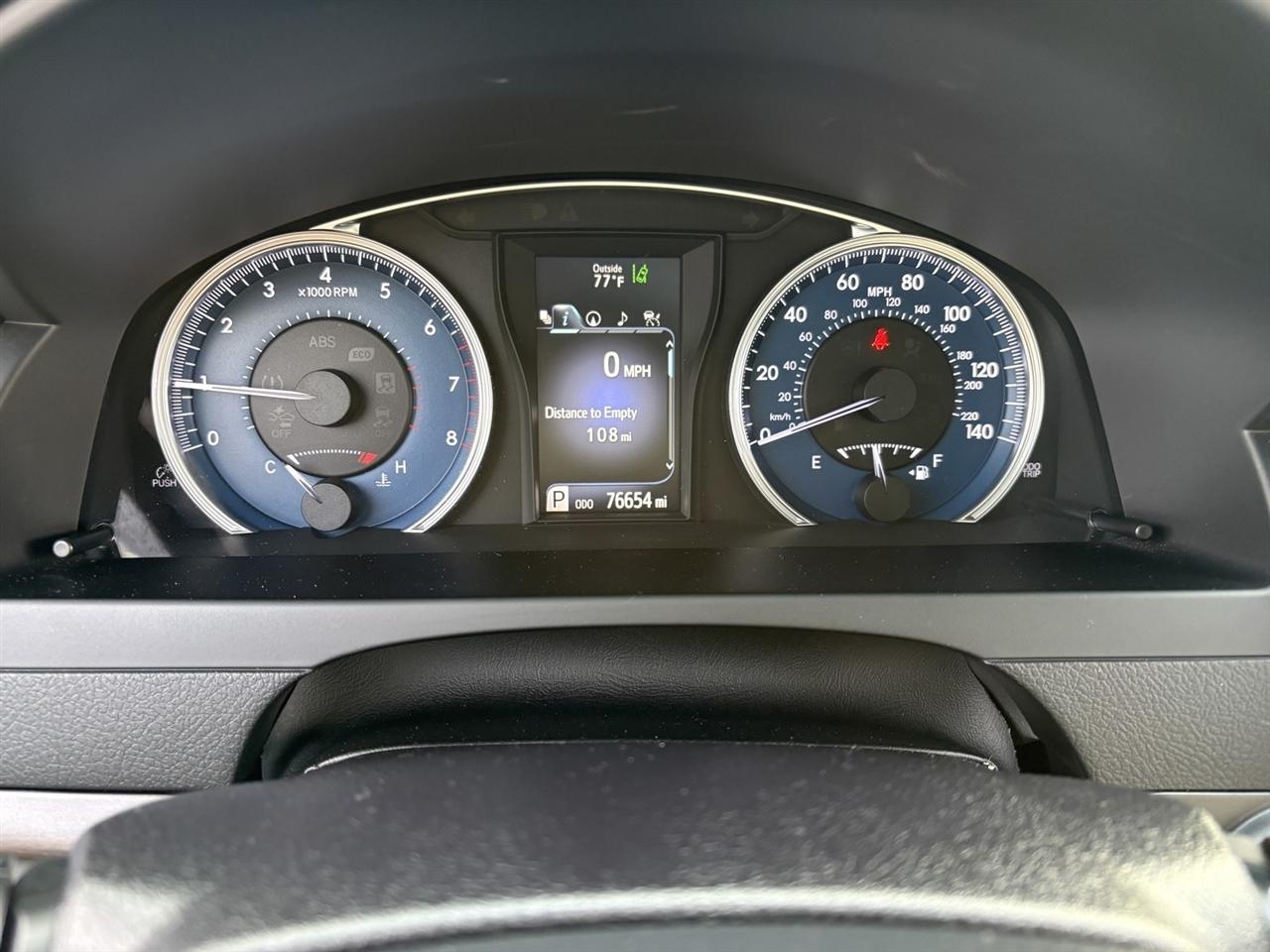 Toyota Camry XSE V6 2017