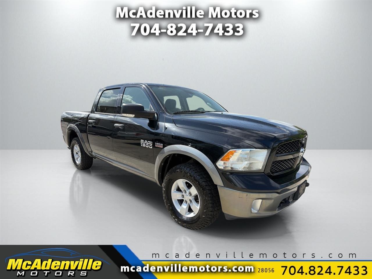 2013 RAM 1500 4WD Crew Cab 140.5" Outdoorsman