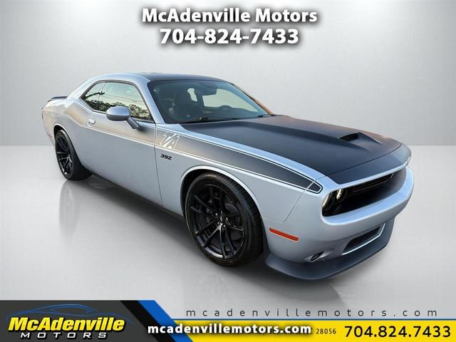 Silver 2023 Dodge Challenger R/T Scat Pack RWD Coupe Rear-Wheel Drive Automatic