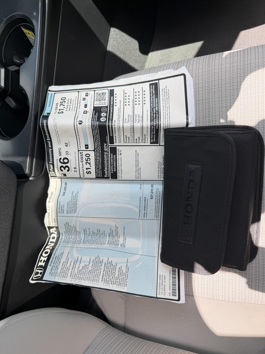 Honda Civic EX Sedan CVT 2023