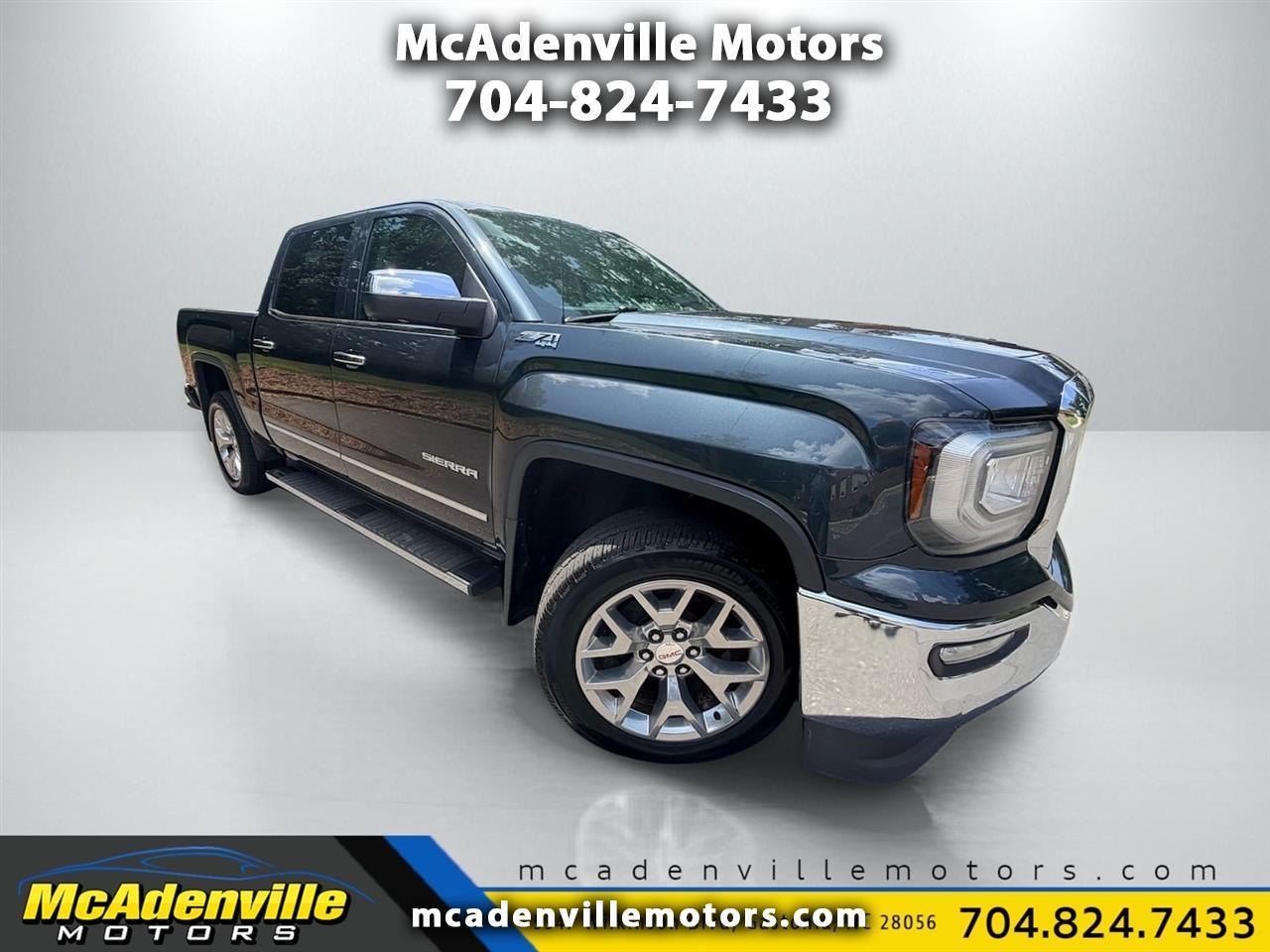 GMC Sierra 1500 SLT Crew Cab Short Box 4WD 2018