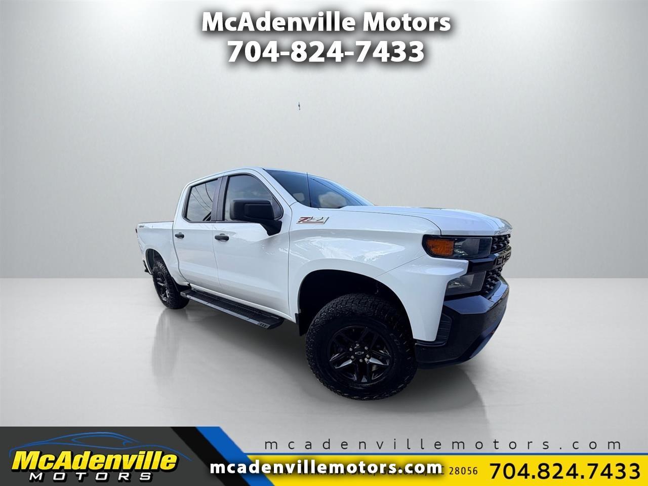 Chevrolet Silverado 1500 Custom Trail Boss Crew Cab Long Box 4WD 2019