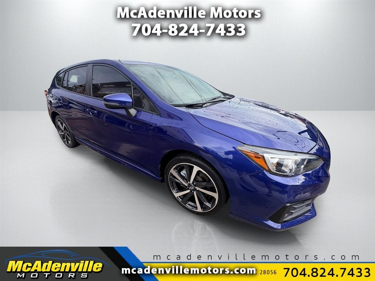 Blue 2023 Subaru Impreza Wagon All-Wheel Drive Automatic