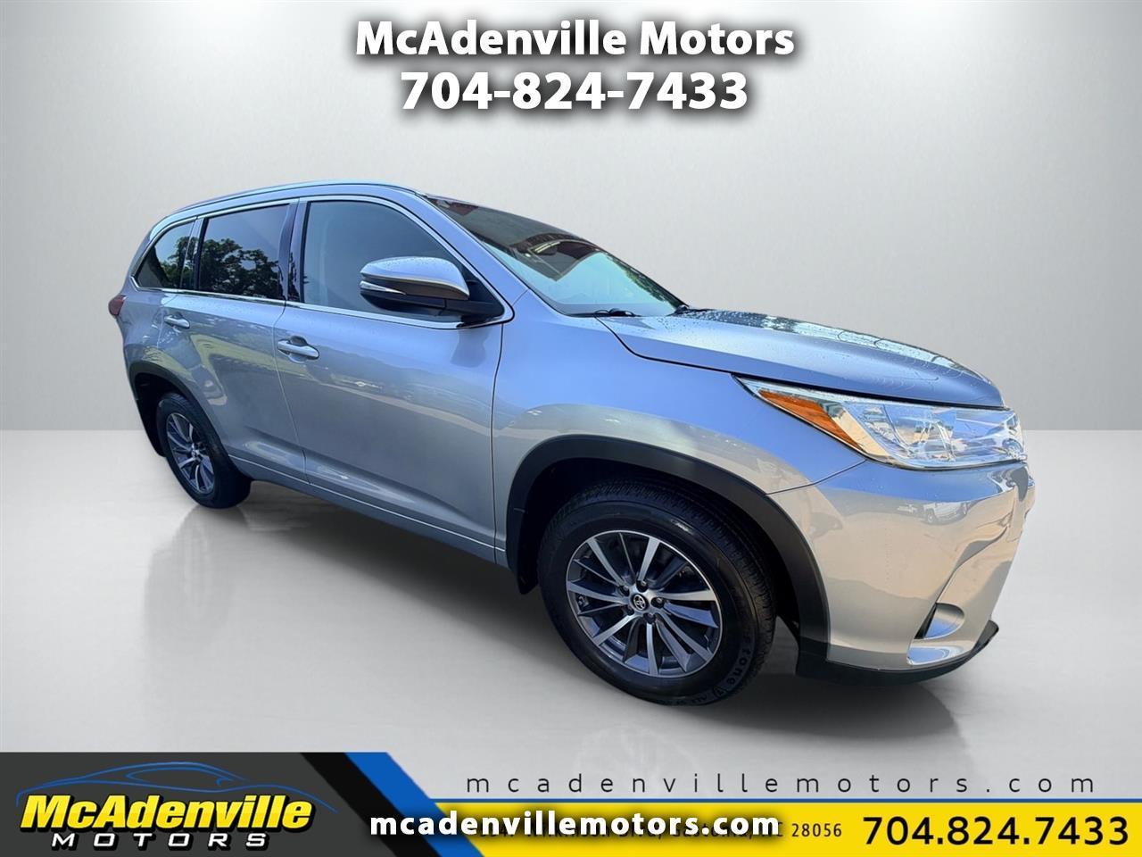 Toyota Highlander XLE 4WD 2017