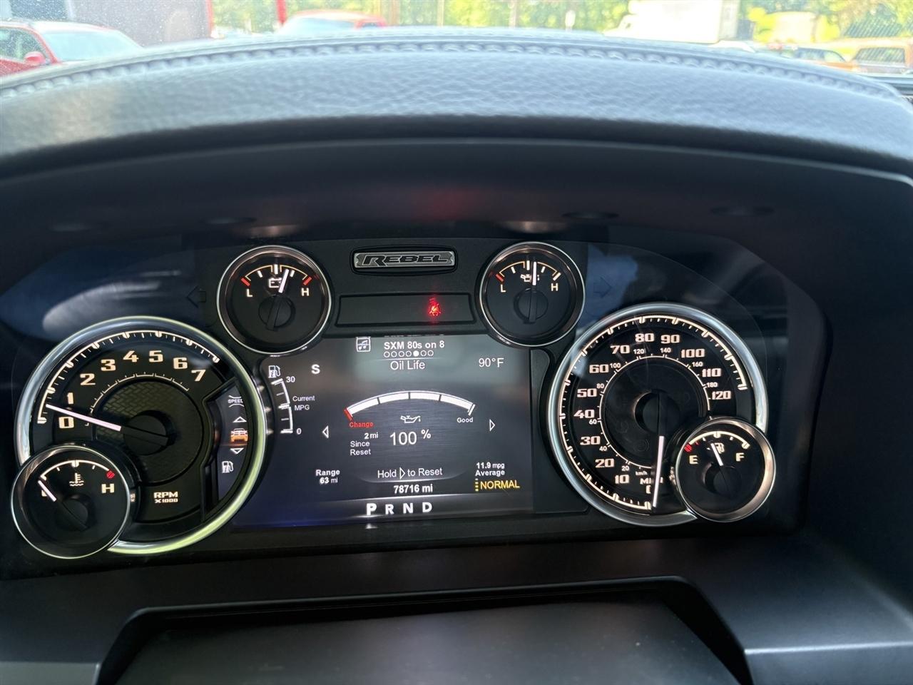 RAM 1500 Rebel Crew Cab SWB 4WD 2018