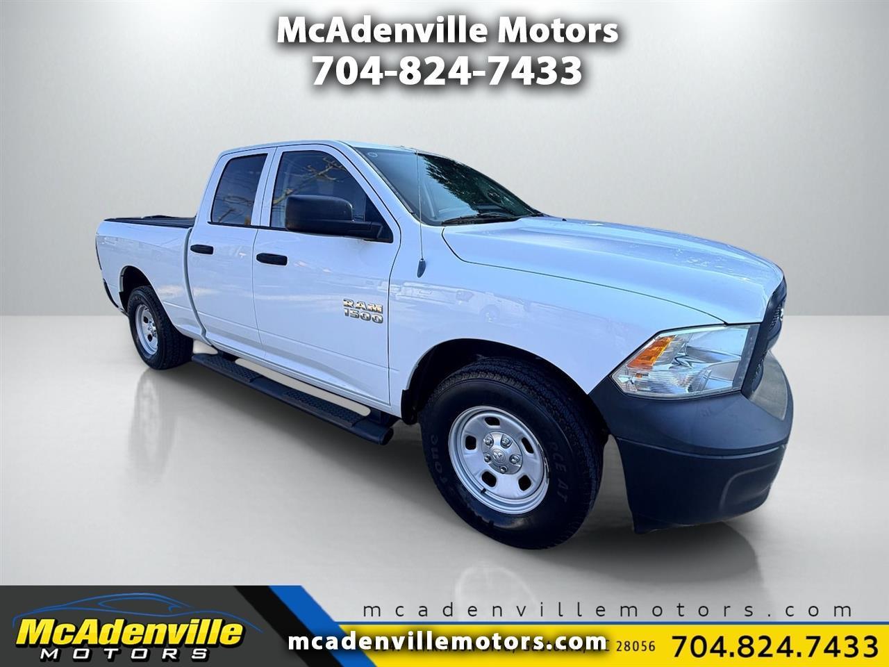 White 2013 RAM 1500 Pickup Truck Four-Wheel Drive Automatic
