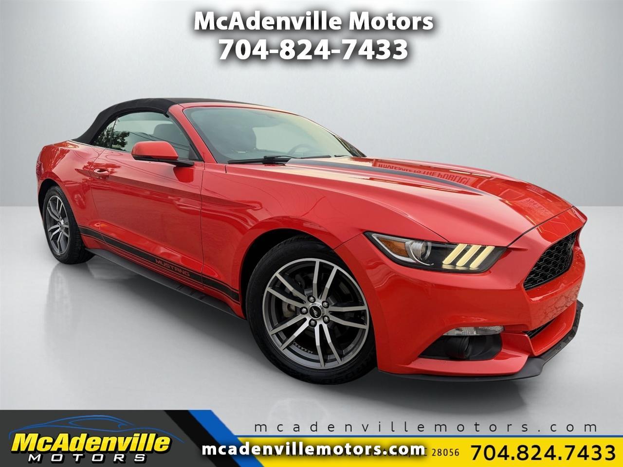 Ford Mustang EcoBoost Premium Convertible 2015