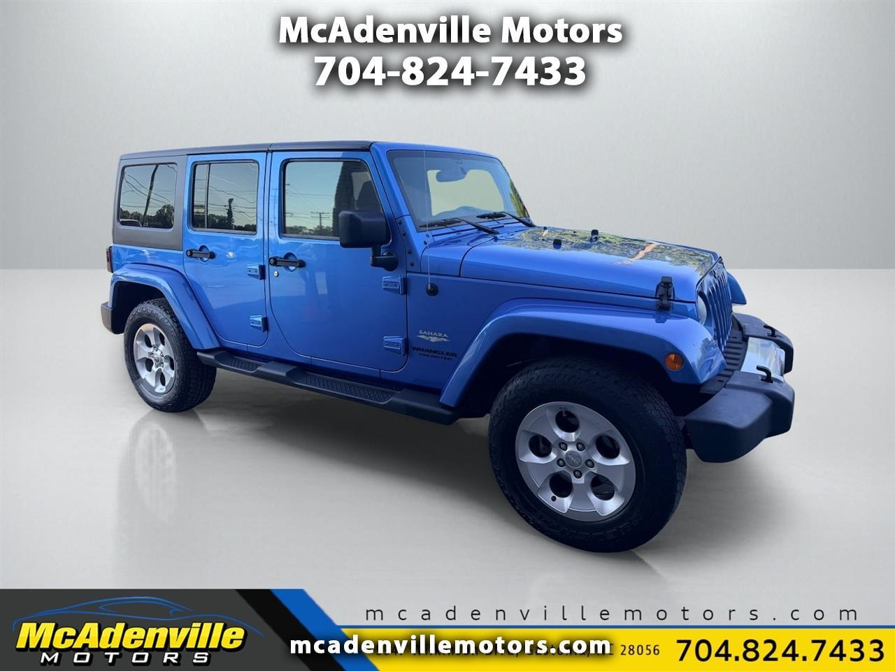 Jeep Wrangler Unlimited Sahara 4WD 2015