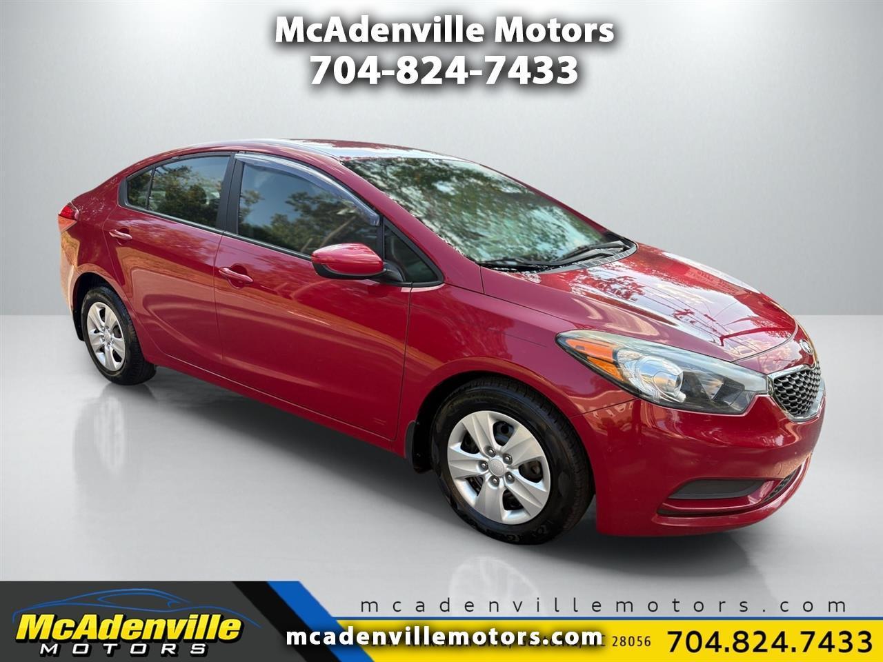 Kia Forte LX w/Popular Package 2016