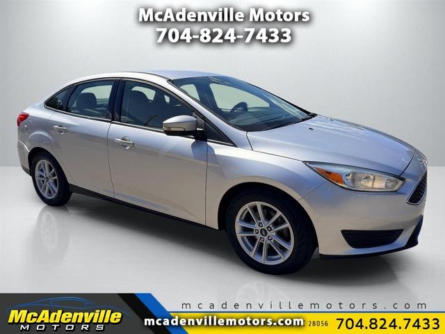 Silver 2017 Ford Focus Sedan Front-Wheel Drive Automatic