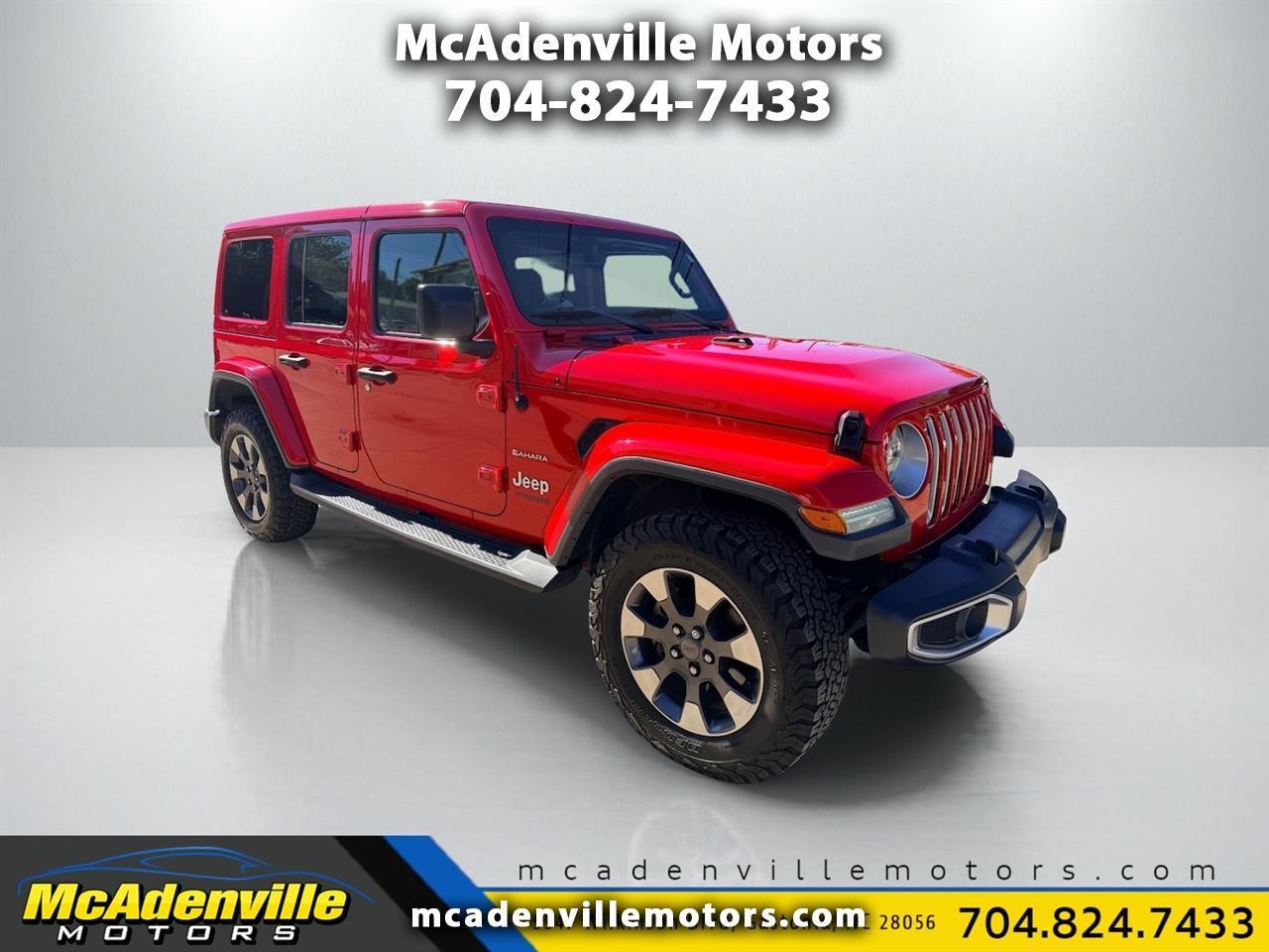 Jeep Wrangler Unlimited Sahara 2018