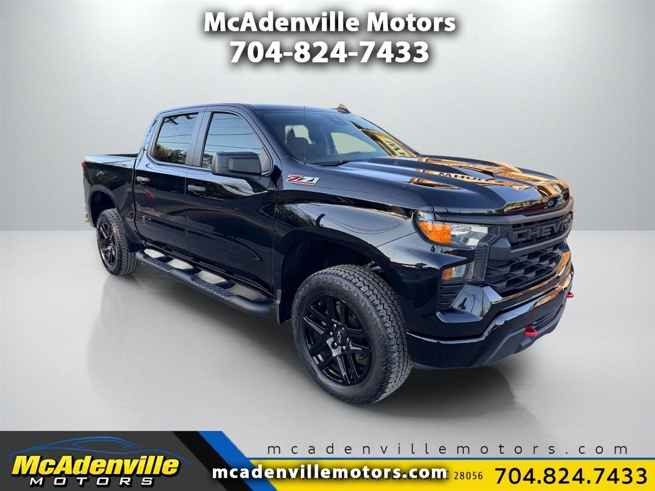 Chevrolet Silverado 1500 Trail Boss Custom Crew Cab 4WD 2024
