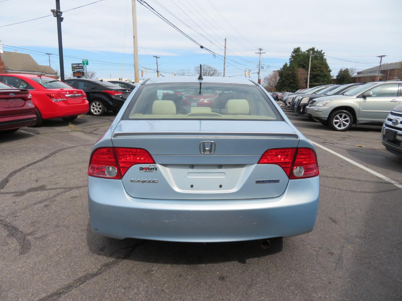 Honda Civic Hybrid CVT AT-PZEV 2008