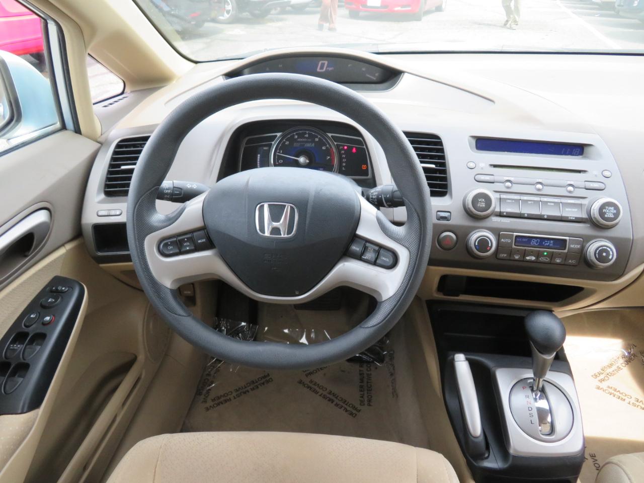 Honda Civic Hybrid CVT AT-PZEV 2008