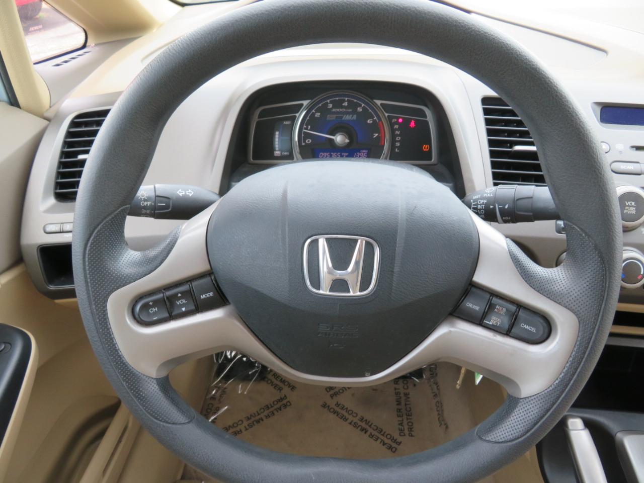 Honda Civic Hybrid CVT AT-PZEV 2008