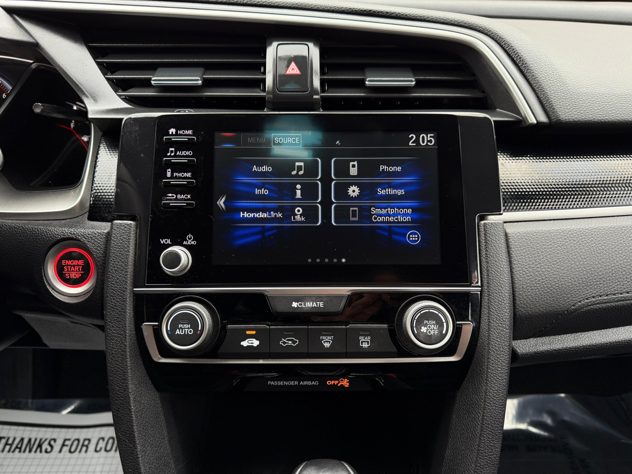 Honda Civic Sport 4D Sedan at 2020