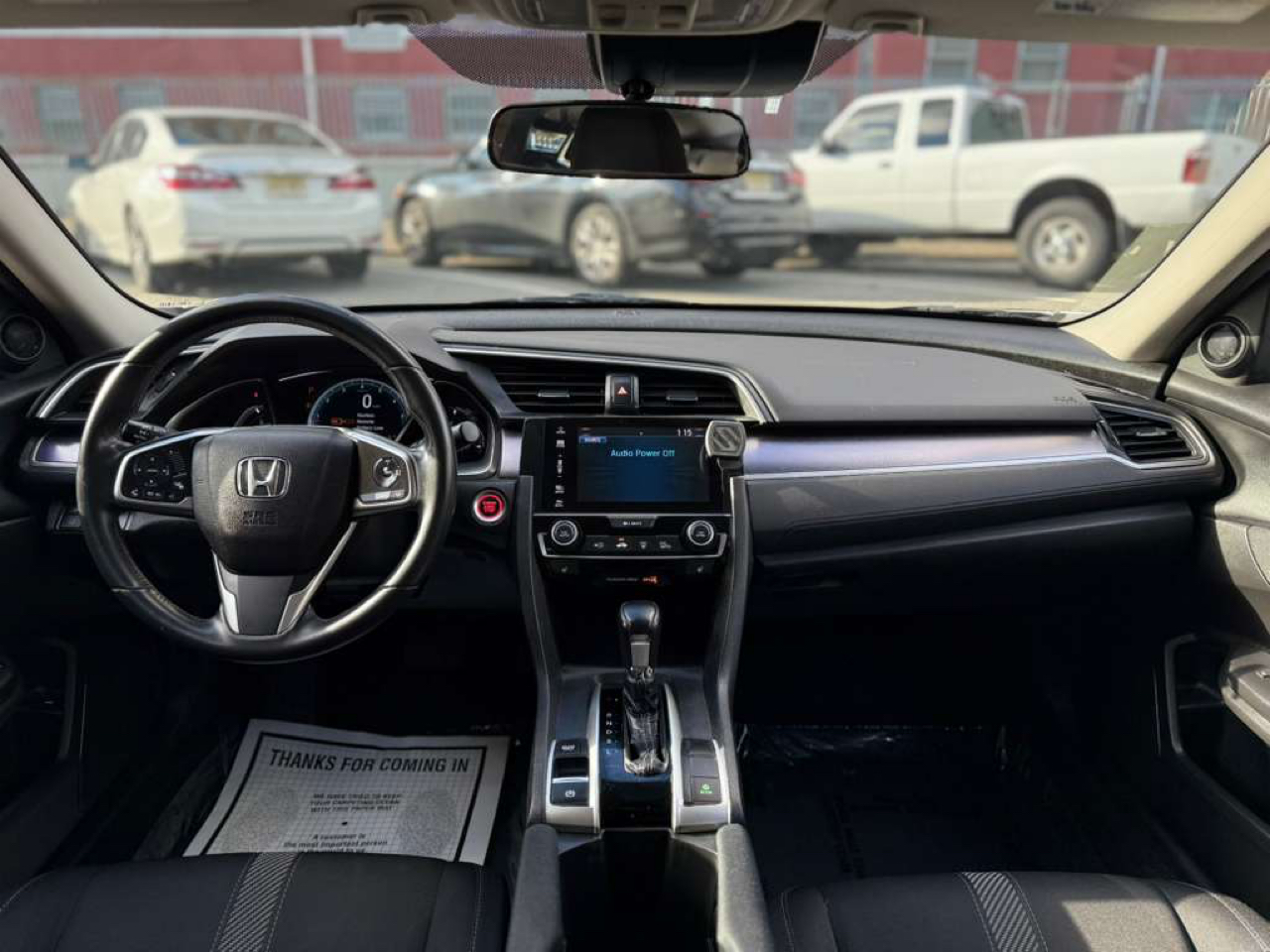 Honda Civic EX-T Honda Sensing Sedan CVT 2018