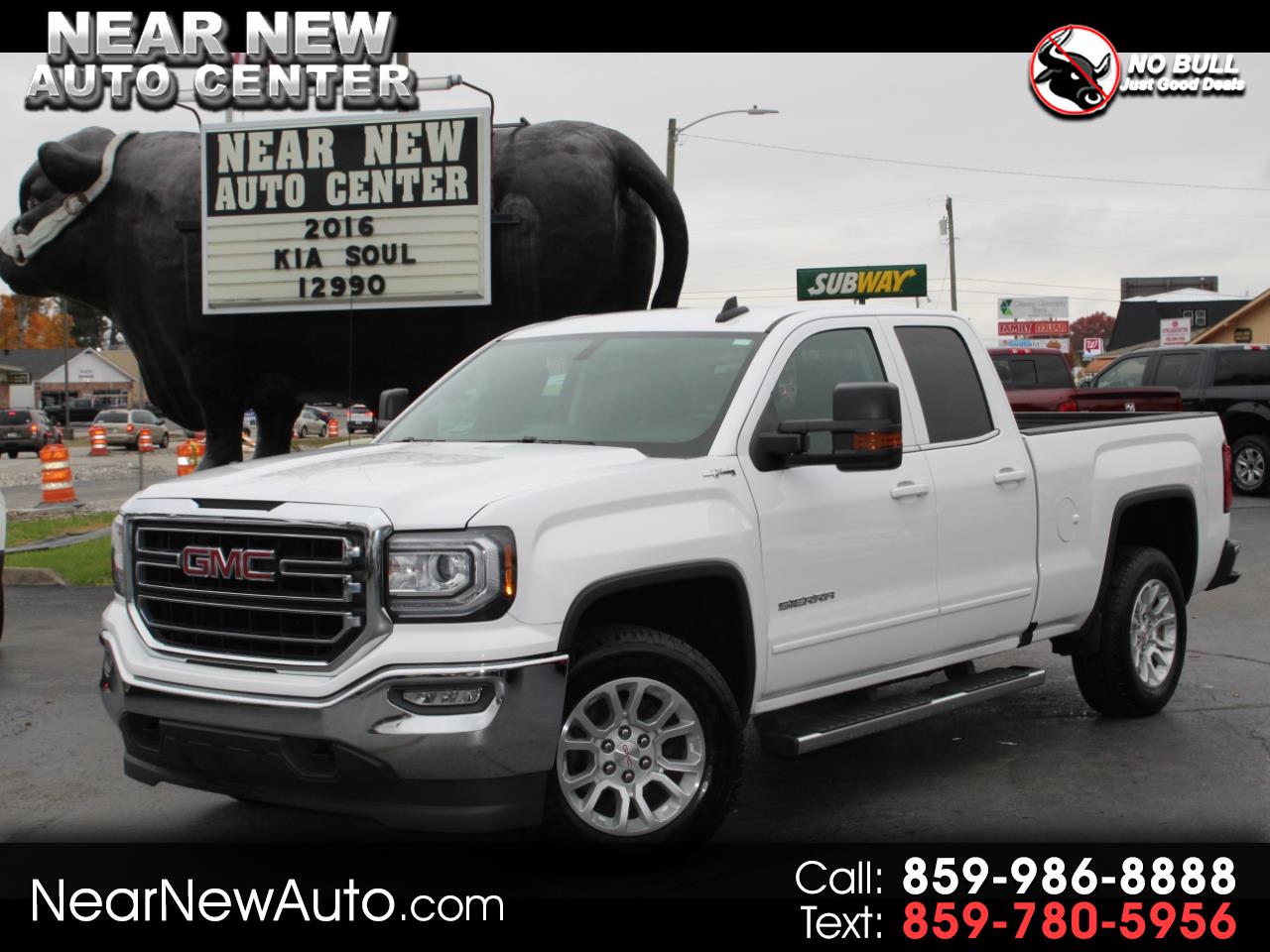 Used 2016 GMC Sierra 1500 4WD Double Cab 143.5" SLE for Sale in Berea