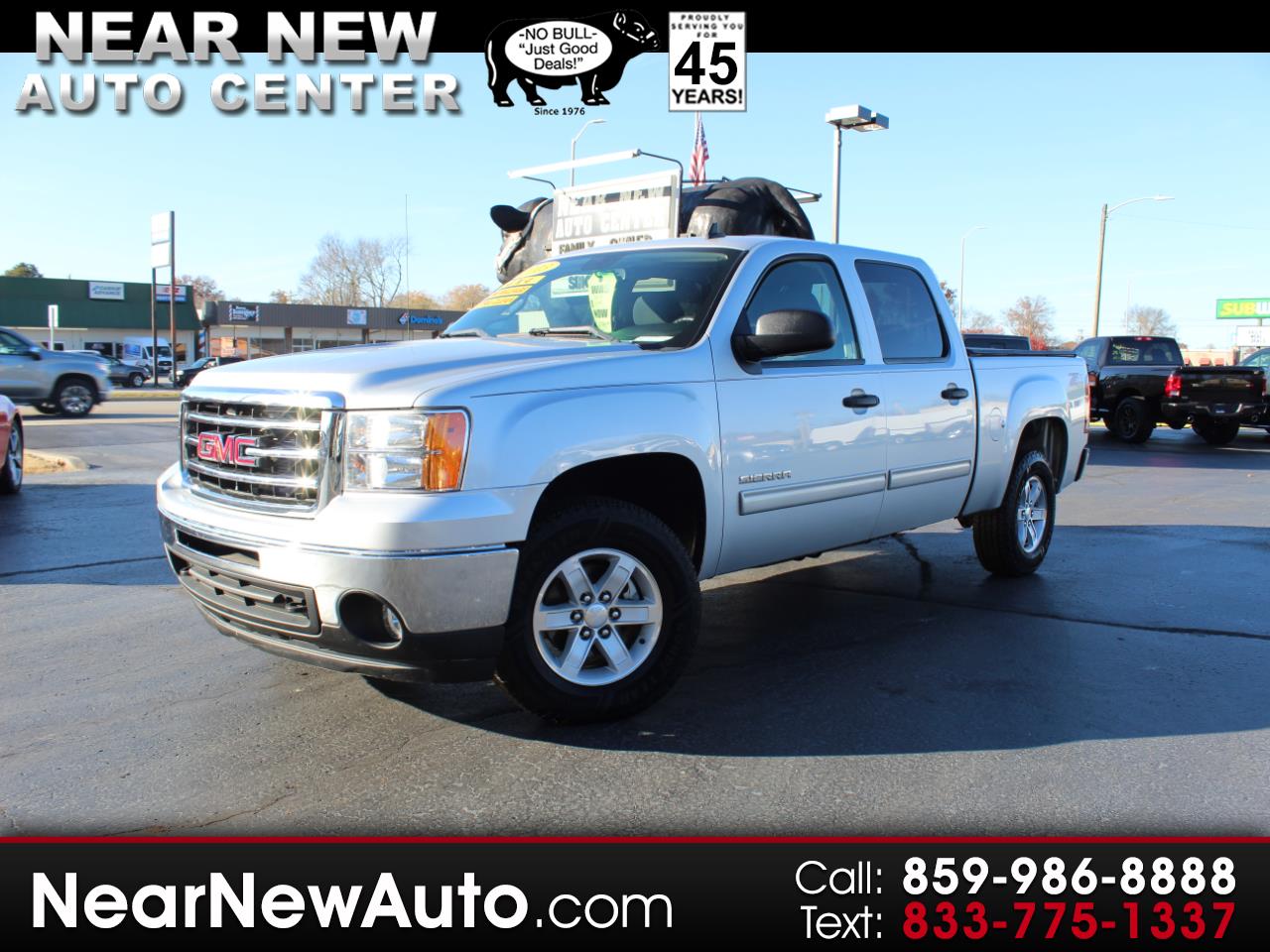2013 GMC Sierra 1500 4WD Crew Cab 143.5" SLE