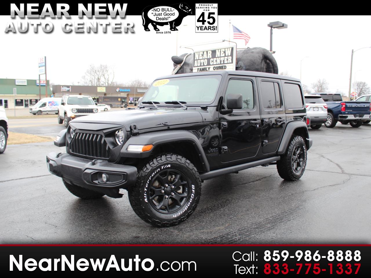 2022 Jeep Wrangler Unlimited Willys 4x4