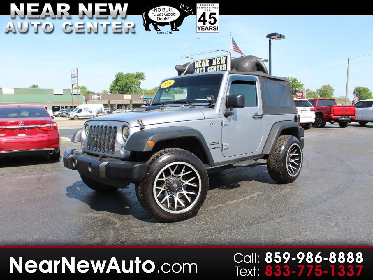 Jeep Wrangler 4WD 2dr Sport 2016