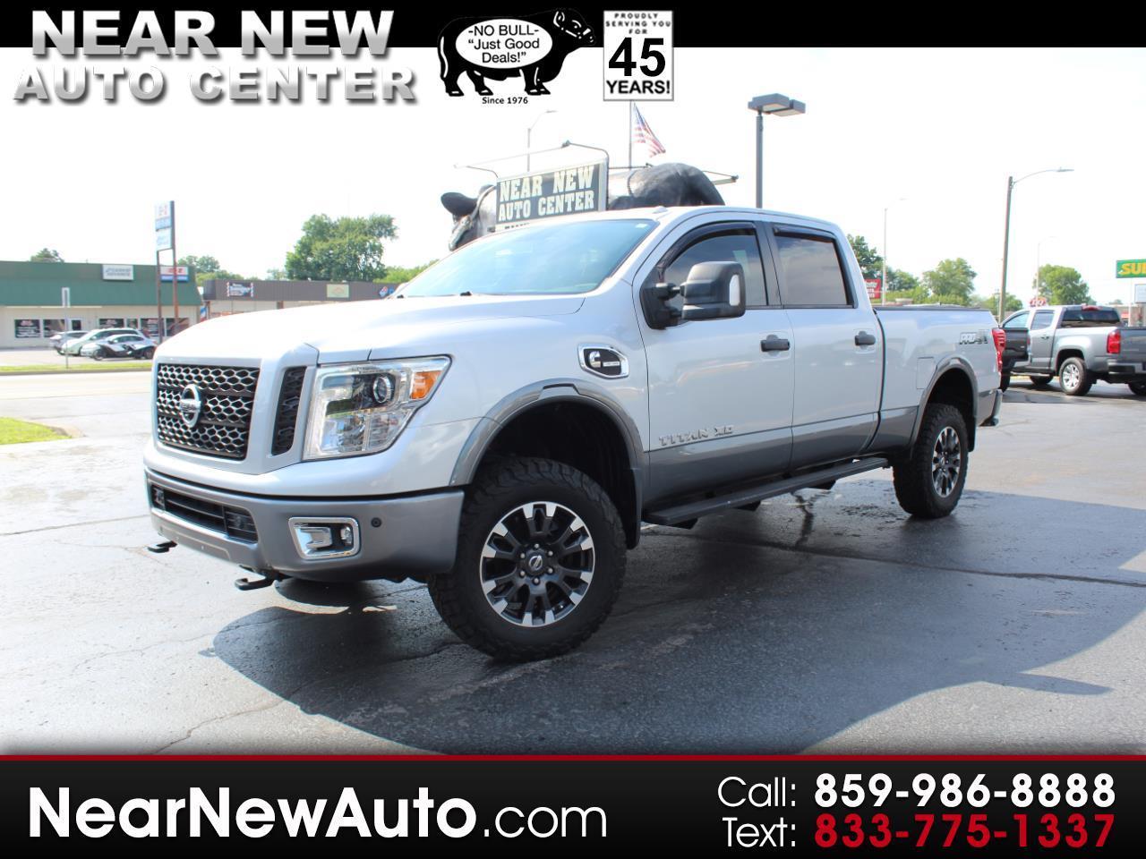 2018 Nissan Titan XD 4x4 Diesel Crew Cab PRO-4X