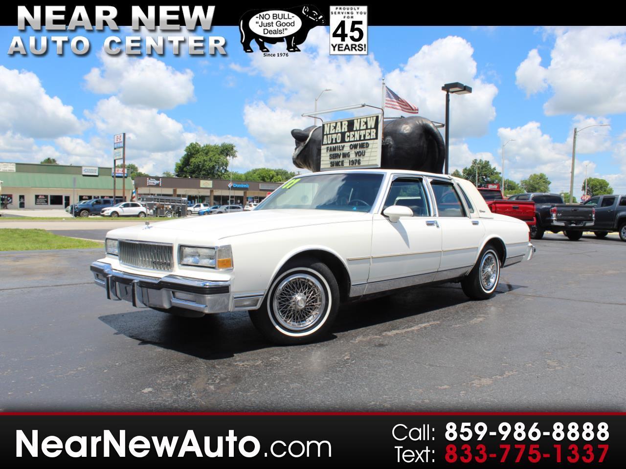 Chevrolet Caprice 4dr Sedan Classic Brougham LS 1987